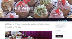 Desktop Screenshot of bigtentvegan.com